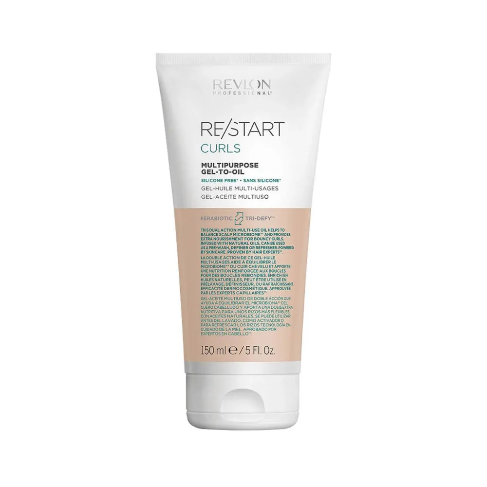 Revlon Professional RE/START™ Curls Gel-To-Oil 150ml Revlon Professional RE/START™ Curls Gel-To-Oil 150ml